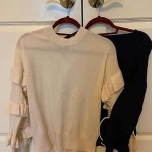 2 New J Crew sweaters  M